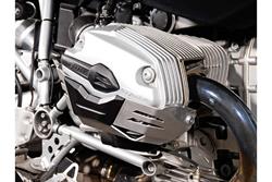 Zylinderschutz. Silbern. BMW R1200 R/ ST/ GS/ Adventure.