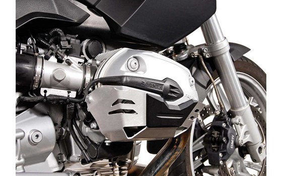 Zylinderschutz. Silbern. BMW R1200 R/ ST/ GS/ Adventure. - Bild 3
