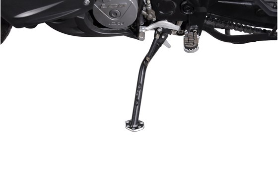 Seitenständerfuß-Verbreiterung. Schwarz/Silbern. KTM- / Husqvarna-Modelle (06-). - Bild 2