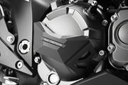 Motordeckel-Schutz. Schwarz. Kawasaki Z 800 (12-16).