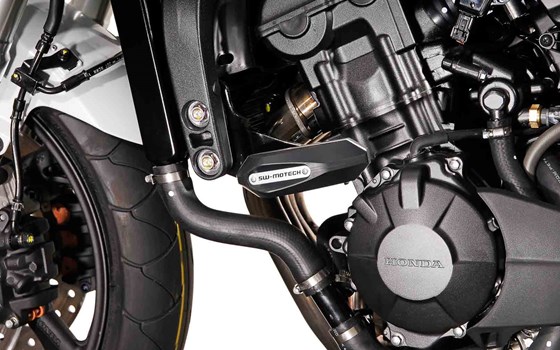 Sturzpad-Kit. Schwarz. Honda CB600F (07-13), CBF600 S/N (08-09). - Bild 2