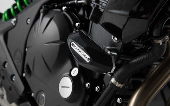 Sturzpad-Kit. Schwarz. Kawasaki ER-6n (11-17). - Bild 2