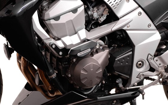 Sturzpad-Kit. Schwarz. Kawasaki Z750 (07-12) Z750R (11-12). - Bild 2