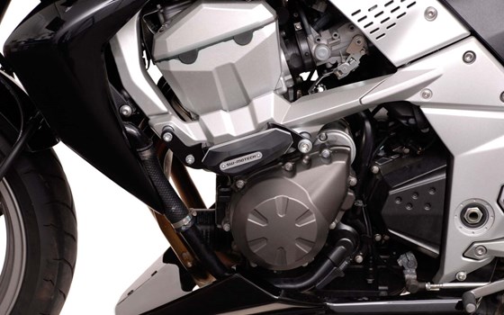 Sturzpad-Kit. Schwarz. Kawasaki Z750 (07-12) Z750R (11-12). - Bild 3