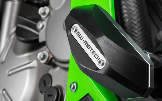 Sturzpad-Kit. Schwarz. Kawasaki Ninja ZX-6R 636 (13-23). - Bild 1