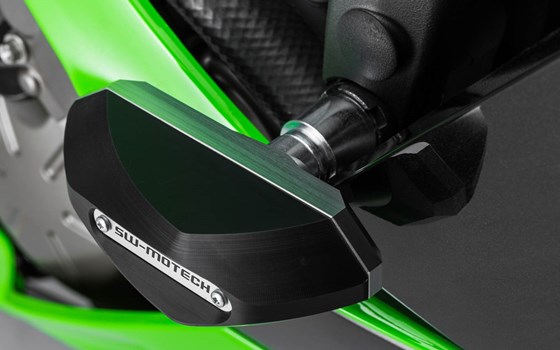 Sturzpad-Kit. Schwarz. Kawasaki Ninja ZX-6R 636 (13-23). - Bild 3