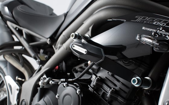 Sturzpad-Kit. Schwarz. Triumph Speed Triple 1050 (10-). - Bild 2 Sturzpad-Kit. Schwarz. Triumph Speed Triple 1050 (10-). - Bild 2