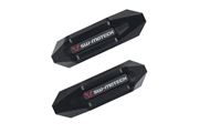 Sturzpad-Kit. Schwarz. Triumph Street Triple 675 (07-12).