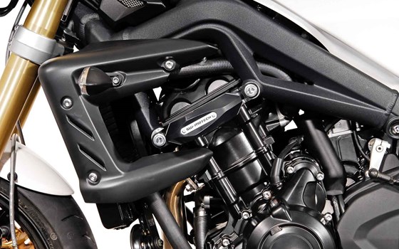 Sturzpad-Kit. Schwarz. Triumph Street Triple 675 (07-12). - Bild 3