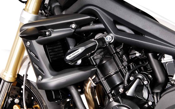Sturzpad-Kit. Schwarz. Triumph Street Triple 675 (07-12). - Bild 4