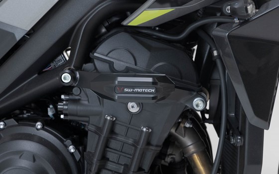 Sturzpad-Kit. Schwarz. Triumph Street Triple (12-) / Rx (15-). - Bild 3