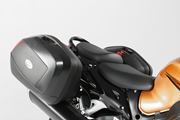 EVO Kontur-Kofferträger. Schwarz. Suzuki GSX 1300 R Hayabusa (08-20).
