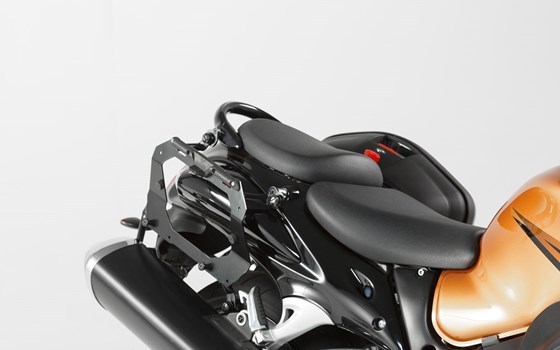 EVO Kontur-Kofferträger. Schwarz. Suzuki GSX 1300 R Hayabusa (08-20). - Bild 2