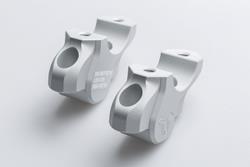 Lenkerverlegung. H=32 mm. Verlegung um 20 mm. Silbern. BMW-Modelle.