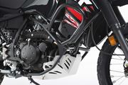 Sturzbügel. Schwarz. Kawasaki KLR 650 (08-18).