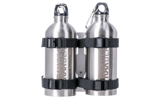 TRAX Flaschen-Kit 2. Für TRAX Zubehör-Aufnahme. Inkl. 2x 0,6 l Flasche. - Bild 1