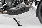 Motorschutz. Schwarz/Silbern. Für V-Strom 1000 mit Sturzbügel.