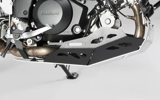 Motorschutz. Schwarz/Silbern. Für V-Strom 1000 mit Sturzbügel. - Bild 2