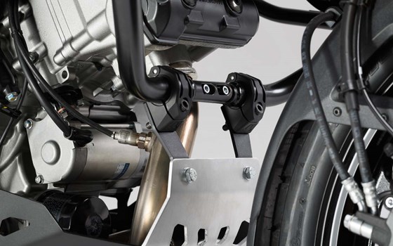 Motorschutz. Schwarz/Silbern. Für V-Strom 1000 mit Sturzbügel. - Bild 3