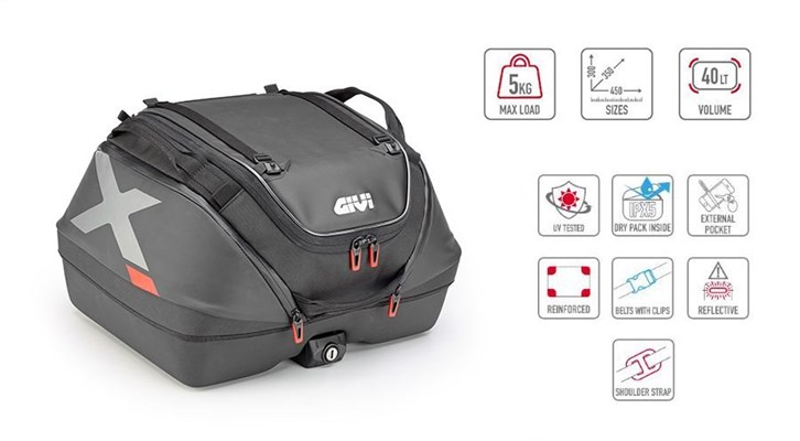 Hecktasche X-Line für BMW R1200GS (04-12), R1200GS Adv (05-13) & HP2 Hecktasche X-Line für BMW R1200GS (04-12), R1200GS Adv (05-13) & HP2