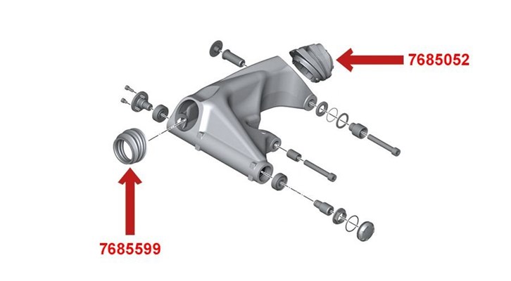 Faltenbalg Kardan für BMW R1200GS (04-12), R1200GS Adv (05-13) & HP2 Faltenbalg Kardan für BMW R1200GS (04-12), R1200GS Adv (05-13) & HP2