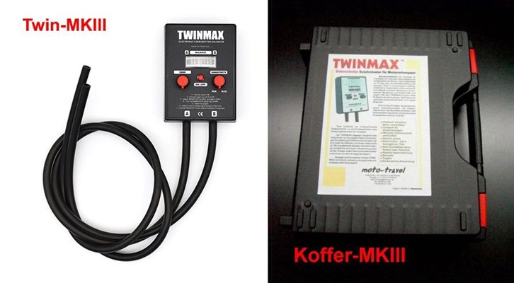 Twinmax Synchrontester für BMW R1200GS (04-12), R1200GS Adv (05-13) & HP2 Twinmax Synchrontester für BMW R1200GS (04-12), R1200GS Adv (05-13) & HP2