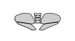 Lackschutz Folien für BMW R1200S & HP2 Sport