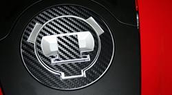 Tankstutzen-Pad 3D-CarbonLook für BMW F800S, F800ST & F800GT