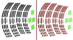 Felgenrandaufkleber für BMW R1200R (2005-2014)