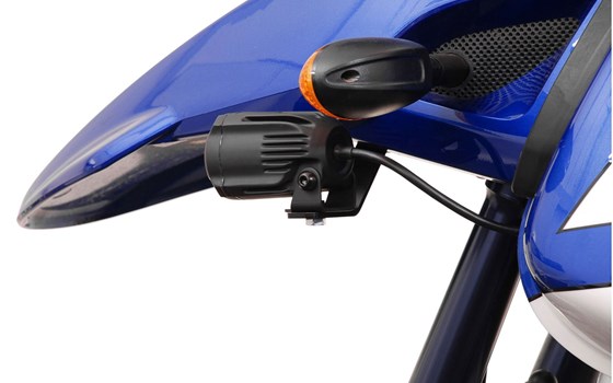 Scheinwerfer-Halter. Schwarz. BMW R 1150 GS / Adventure (99-05). - Bild 3