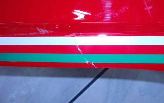 Sym Fiddle 125 Verkleidung rechts hinten rot - Bild 3 Sym Fiddle 125 Verkleidung rechts hinten rot - Bild 3