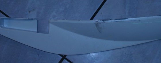 Sym Mio 50 Verkleidung rechts unten weiß - Bild 1 Sym Mio 50 Verkleidung rechts unten weiß - Bild 1