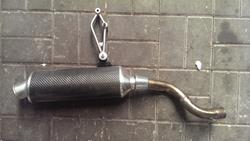 TRIUMPH Daytona/SpeedTriple original Auspuff TRIUMPH Daytona/SpeedTriple original Auspuff