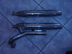 Yamaha XVS650 Drag Star Auspuff Yamaha XVS650 Drag Star Auspuff