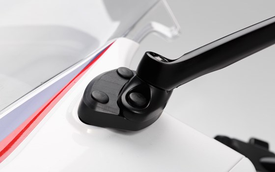 Spiegelverlängerung. Kontur-Distanzstück. Schwarz. Honda CBR Modelle. - Bild 1