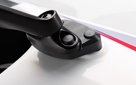 Spiegelverlängerung. Kontur-Distanzstück. Schwarz. Honda CBR Modelle. - Bild 2