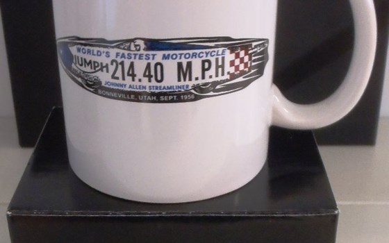 Triumph Speed Record Kaffeebecher - Bild 3
