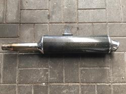 TRIUMPH Daytona/Speed Triple Carbonauspuff TRIUMPH Daytona/Speed Triple Carbonauspuff