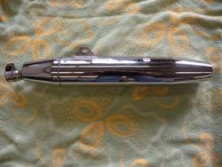 XVS650 Auspuffendtopf oben XVS650 Auspuffendtopf oben