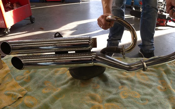 XV535 original Auspuff - Bild 2