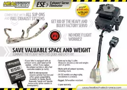 Auspuff SERVO ELIMINATOR ESE-Healtech Auspuff SERVO ELIMINATOR ESE-Healtech