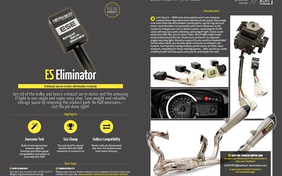 Auspuff SERVO ELIMINATOR ESE-Healtech - Bild 3