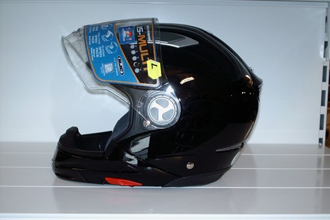 Marke: HJC Artikelname: "AKTION" HJC Helm IS-MULTI schwarz XS