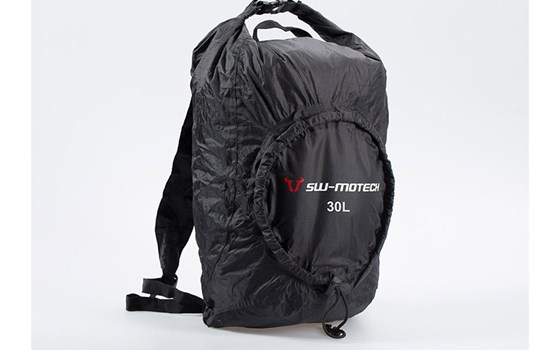 Flexpack Faltrucksack. 30 l. Schwarz. Wasserabweisend. - Bild 1