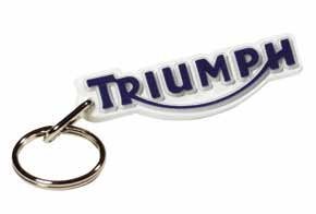 TRIUMPH M9471005 RUBBER KEY FOB 05 LOGO