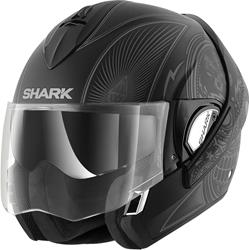 SHARK EVOLINE SERIE 3 MEZCAL matt sw./anhtr./silber XS SHARK EVOLINE SERIE 3 MEZCAL matt sw./anhtr./silber XS