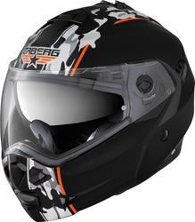 CABERG DUKE COMMANDER Klapphelm matt sw./grau L CABERG DUKE COMMANDER Klapphelm matt sw./grau L