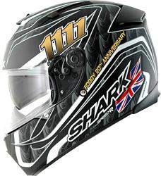 SHARK SPEED-R FOGGY 20TH BIRTHDAY matt sw./blau/silber S SHARK SPEED-R FOGGY 20TH BIRTHDAY matt sw./blau/silber S