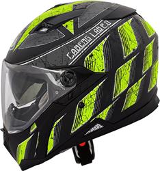 CABERG STUNT STEEZ matt sw./fluo gelb S CABERG STUNT STEEZ matt sw./fluo gelb S