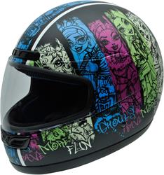 HELIX ACTIVY MONSTER HIGH GRUNGE Helm sw./deco XS HELIX ACTIVY MONSTER HIGH GRUNGE Helm sw./deco XS